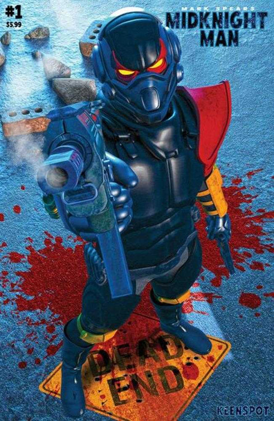 Mark Spears Midknight Man 1 (One Shot) Cover F Mark Spears Dead End Foc Add On Variant - Cadets Toys & Comics