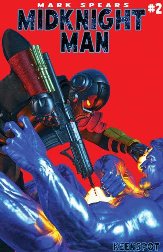 Mark Spears Midknight Man 2 Cover B Mark Spears Stay Down Variant - Cadets Toys & Comics