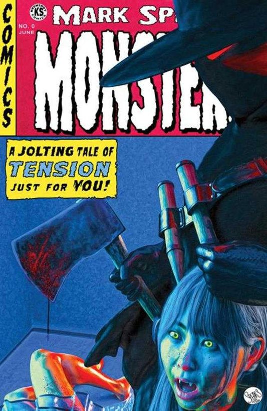 Mark Spears Monsters 0 Deluxe Edition (One Shot) Cover C Mark Spears Crime Suspen Stories 22 Homage Variant - Cadets Toys & Comics