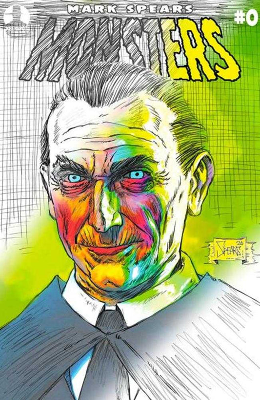 Mark Spears Monsters 0 Deluxe Edition (One Shot) Cover D Mark Spears Dracula Sketch Variant - Cadets Toys & Comics