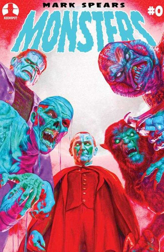 Mark Spears Monsters 0 Deluxe Edition (One Shot) Cover E Mark Spears The Squad Variant - Cadets Toys & Comics