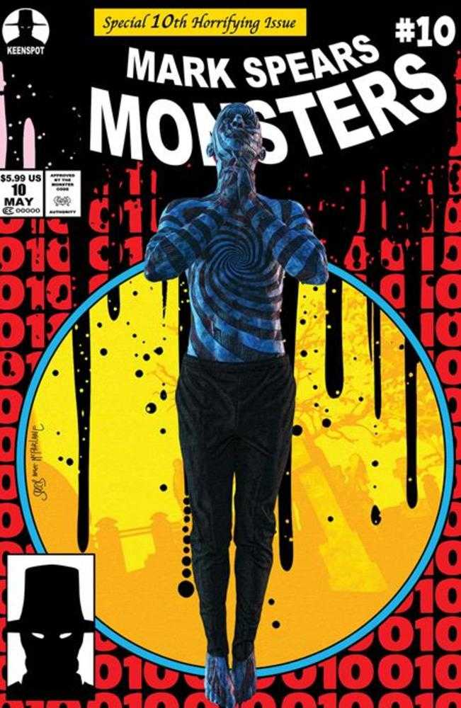 Mark Spears Monsters 10 Cover B Mark Spears Asm 300 Unholy Homage Variant - Cadets Toys & Comics