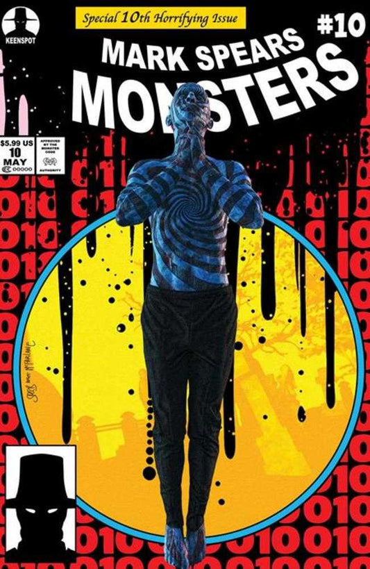 Mark Spears Monsters 10 Cover B Mark Spears Asm 300 Unholy Homage Variant - Cadets Toys & Comics
