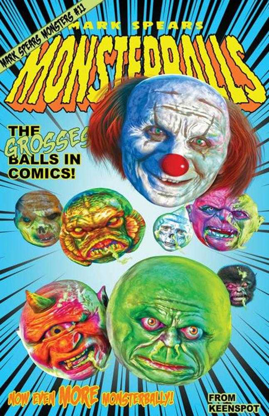 Mark Spears Monsters 11 Cover E Mark Spears Monsterballs Variant - Cadets Toys & Comics