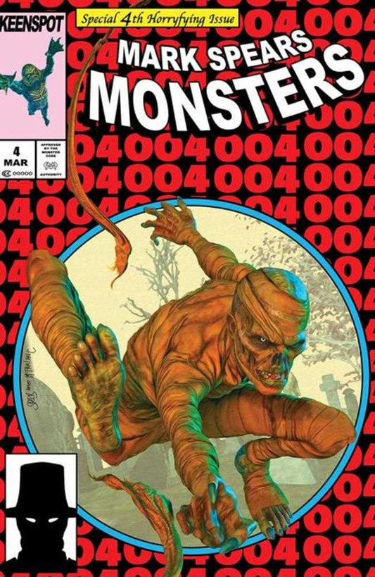 Mark Spears Monsters 4 Cover D Mark Spears Asm 300 Homage Variant - Cadets Toys & Comics