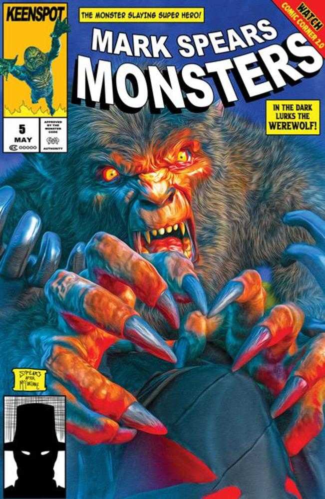 Mark Spears Monsters #5 Portada C Mark Spears Asm #313 Variante Homenaje