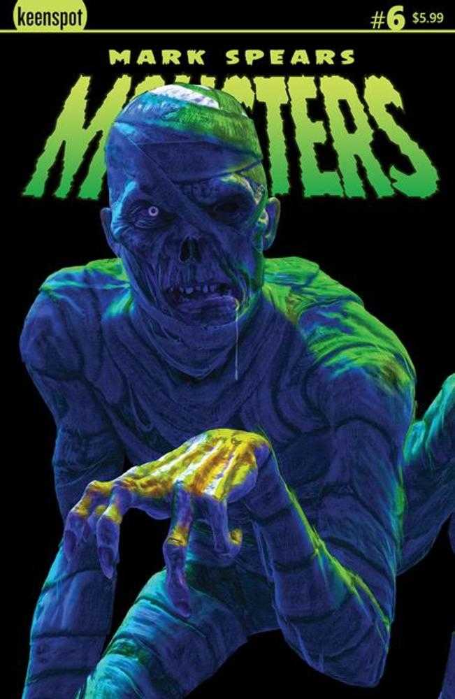 Mark Spears Monsters #6 Portada B Mark Spears La Momia Maldita Variante