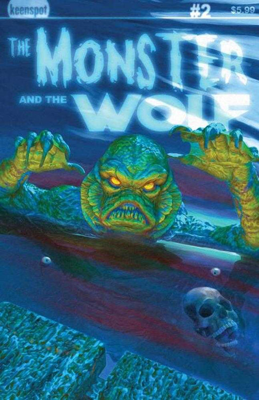Mark Spears Monsters The Monster & The Wolf 2 Cover E Deep Impact Foc Add On Variant - Cadets Toys & Comics