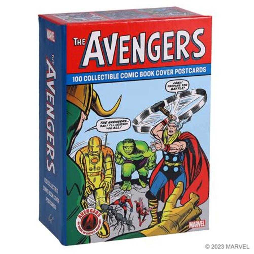 Marvel Avengers 100 Collectible Comic Book Cover Postcards - Cadets Toys & Comics