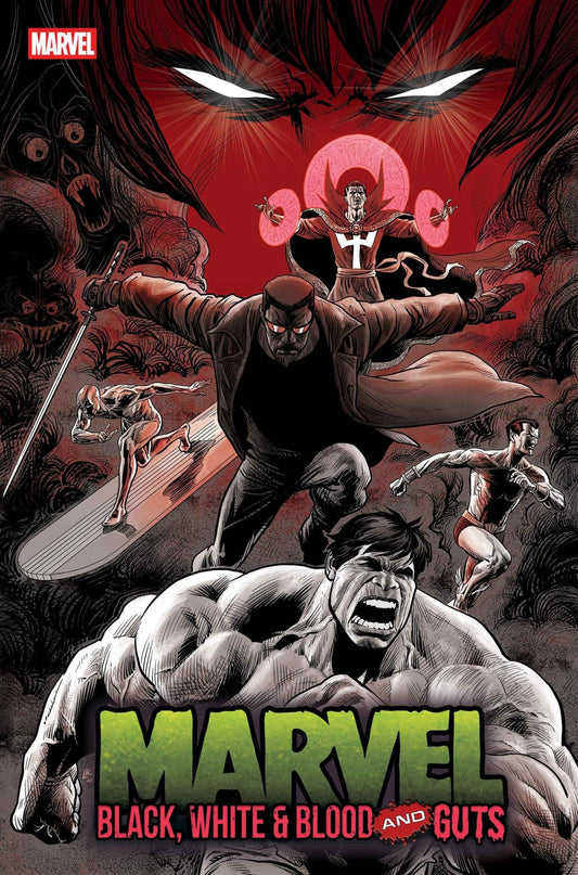 Marvel: Black, White & Blood And Guts 4 - Cadets Toys & Comics