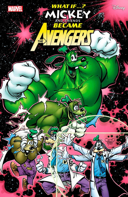 Marvel & Disney: What If...? Mickey & Friends Became The Avengers 1 Adam Kubert Variant - Cadets Toys & Comics