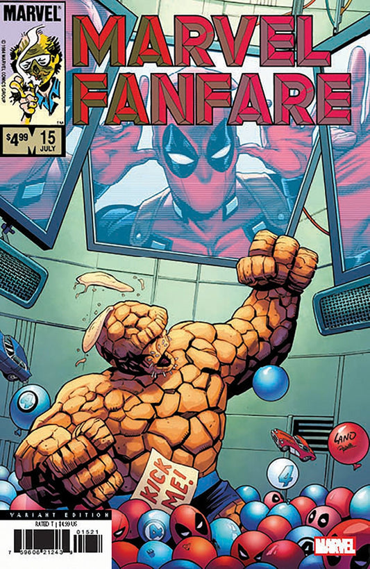 Marvel Fanfare 15 Facsimile Edition Greg Land April Pools Variant - Cadets Toys & Comics