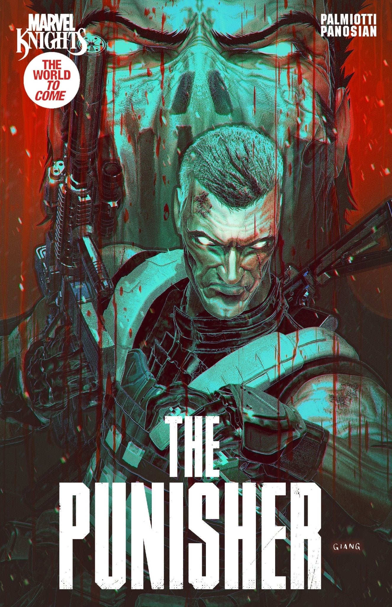 Marvel Knights: Punisher 4 John Giang Variant - Cadets Toys & Comics