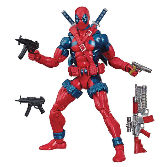 Marvel Leg 80th Ann X - Force Deadpool 6in Deluxe Action Figure Rerun - Cadets Toys & Comics