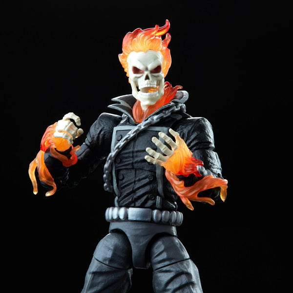 Figura de acción retro de Ghost Rider de Marvel Legends de 6 pulgadas