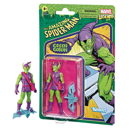 Marvel Retro Legends 3 - 3/4in Green Goblin Action Figure - Cadets Toys & Comics