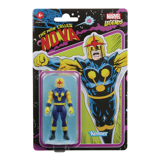 Marvel Retro Legends 3 - 3/4in Nova Action Figure - Cadets Toys & Comics