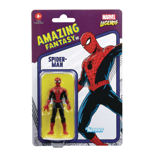 Marvel Retro Legends 3 - 3/4in Spider - Man Action Figure - Cadets Toys & Comics