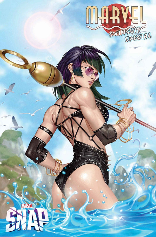 Marvel Swimsuit Special: Brand New Beach Day 1 Inhyuk Lee Marvel Snap Swimsuit Variant - Cadets Toys & Comics