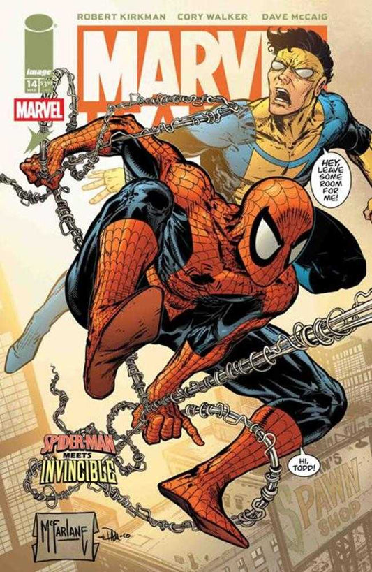 Marvel Teamup 14 Facsimile Edition Cover D Todd McFarlane & Dave Mccaig Variant - Cadets Toys & Comics