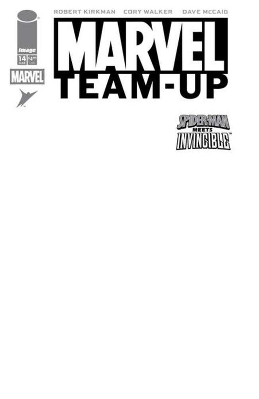 Marvel Teamup 14 Facsimile Edition Cover G Blank Sketch Variant - Cadets Toys & Comics