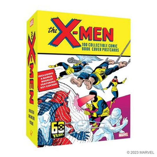 Marvel The X - Men 100 Collectible Comic Book Cover Postcards - Cadets Toys & Comics