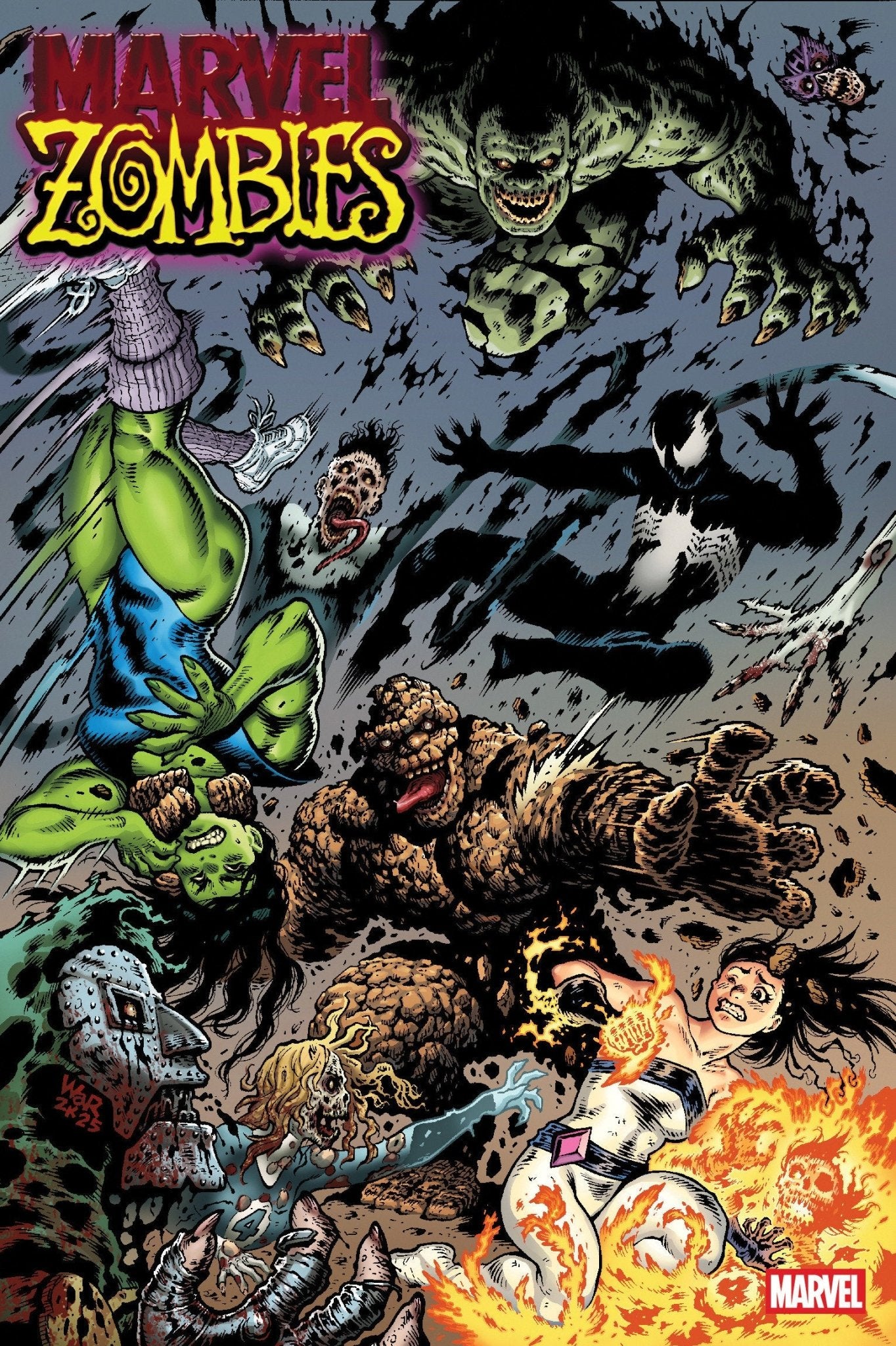 Marvel Zombies: Red Band #2 Adam Warren Variant [Polybagged]