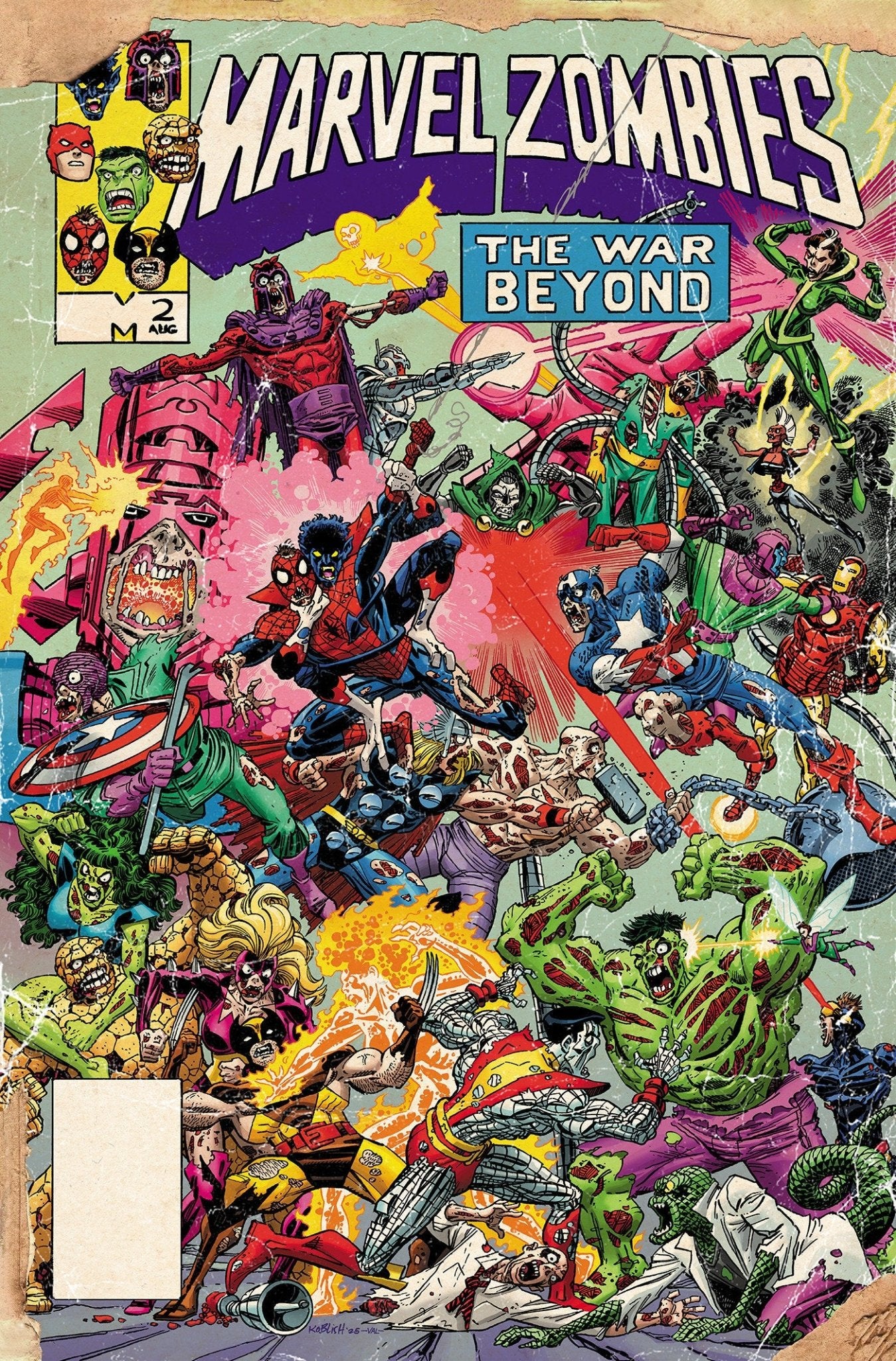 Marvel Zombies: Red Band #2 Scott Koblish Retro Zombie Variant [Polybagged]