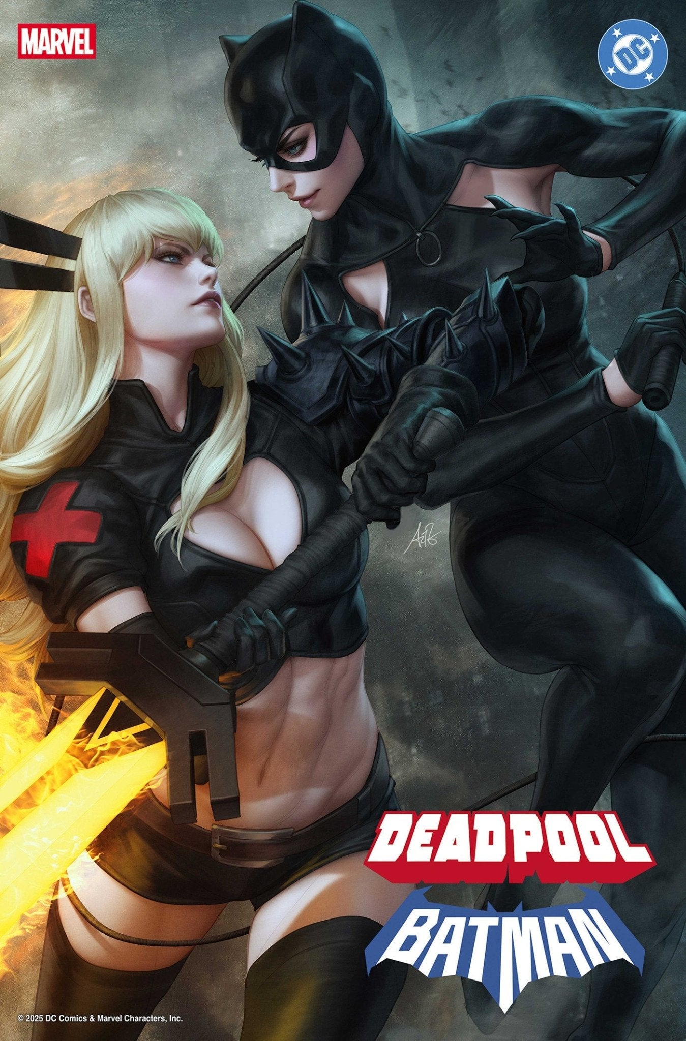Marvel/DC: Deadpool/Batman #1 Variante Artgerm