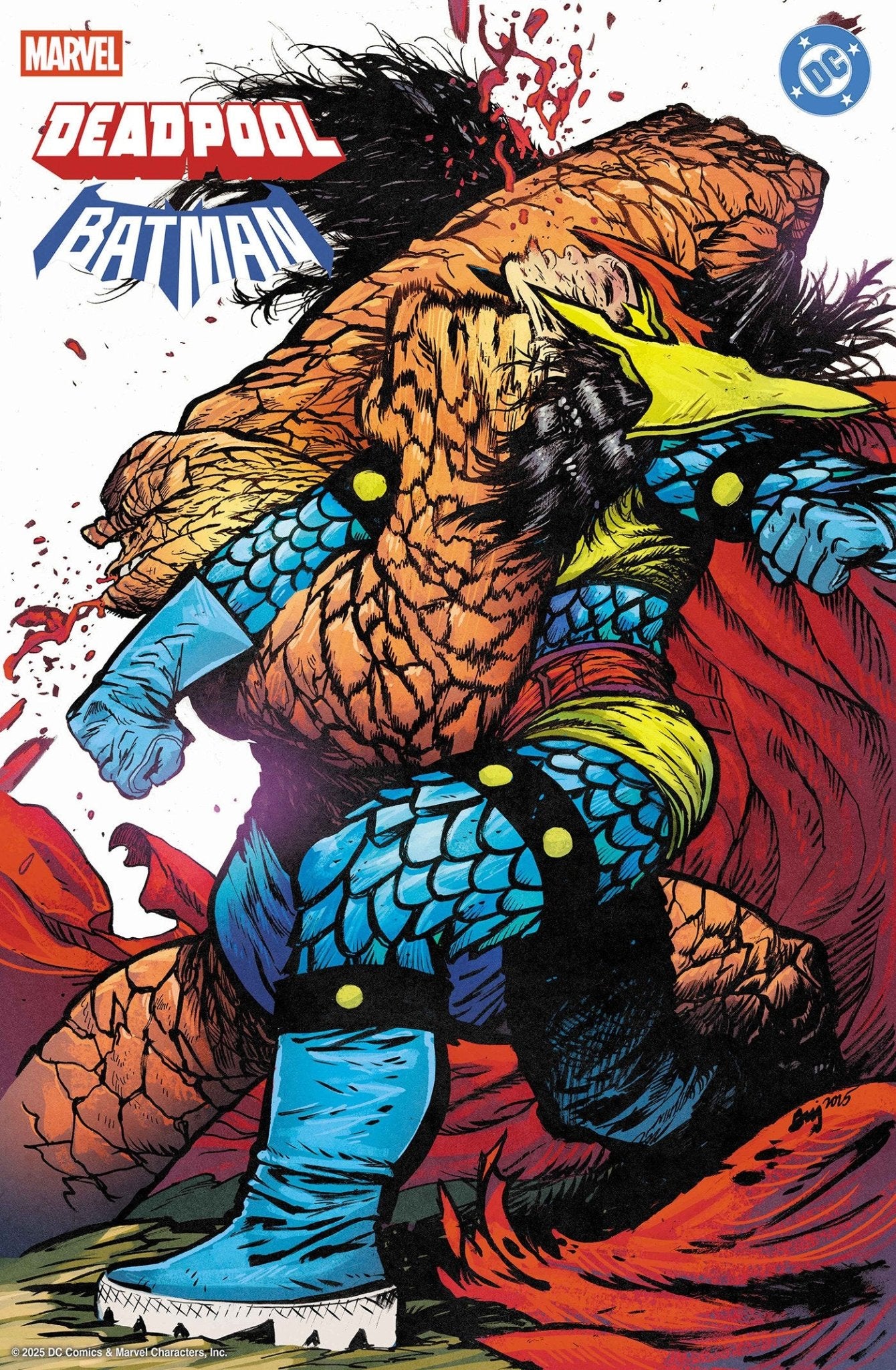 Marvel/DC: Deadpool/Batman #1 Variante de Daniel Warren Johnson