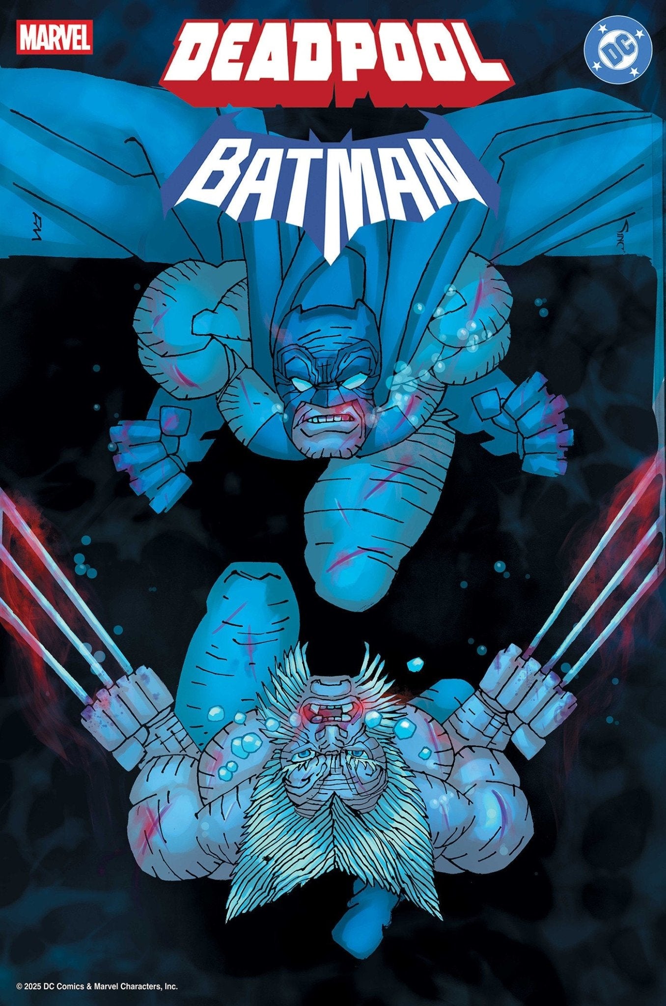 Marvel/DC: Deadpool/Batman #1 Variante de Frank Miller