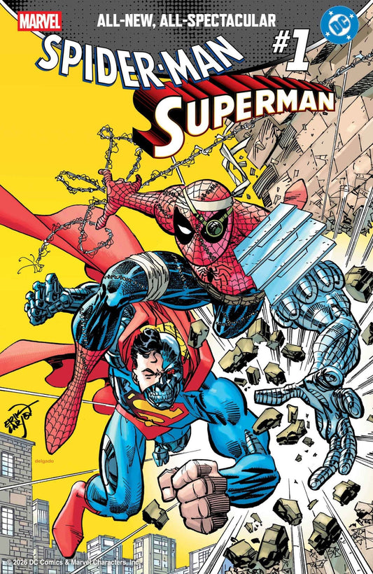 Marvel/DC: Spider - Man/Superman 1 Erik Larsen Variant - Cadets Toys & Comics