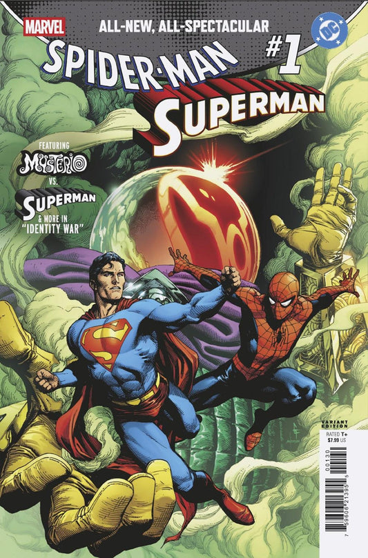Marvel/DC: Spider - Man/Superman 1 Gary Frank Variant - Cadets Toys & Comics