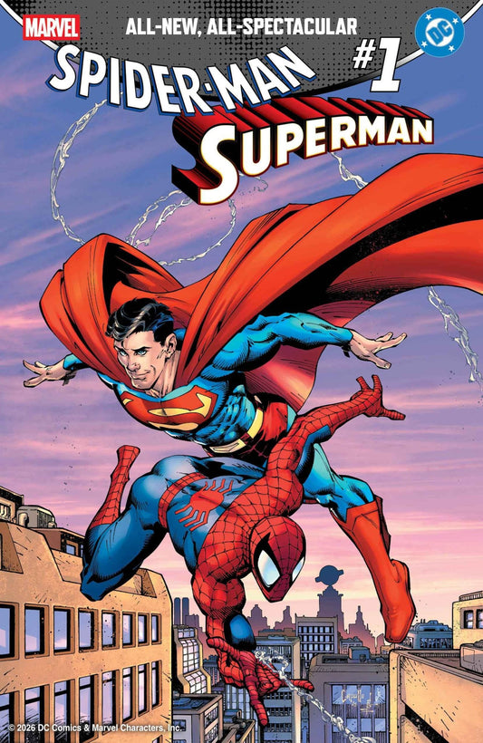 Marvel/DC: Spider - Man/Superman 1 Greg Capullo Variant - Cadets Toys & Comics