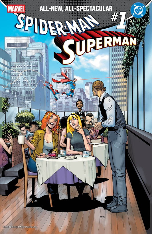 Marvel/DC: Spider - Man/Superman 1 Humberto Ramos Variant - Cadets Toys & Comics