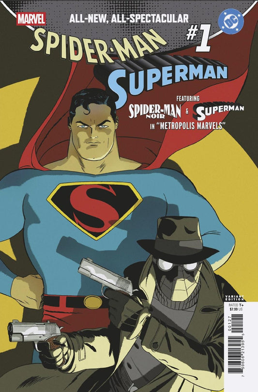 Marvel/DC: Spider - Man/Superman 1 Marcos Martin Variant - Cadets Toys & Comics