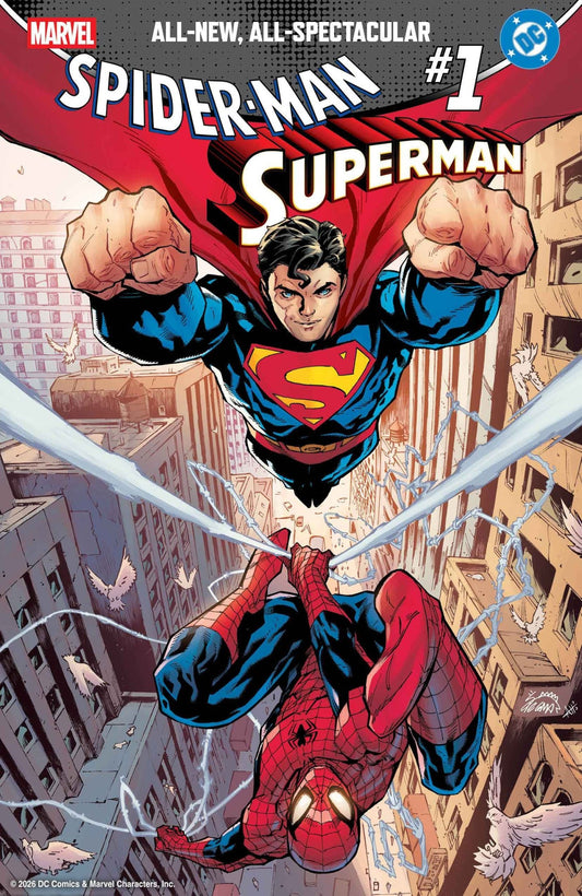 Marvel/DC: Spider - Man/Superman 1 Ryan Stegman Variant - Cadets Toys & Comics