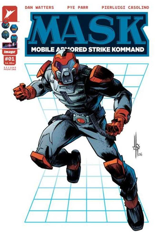 Mask 1 2nd Printing Cover A Jason Howard - Cadets Toys & Comics