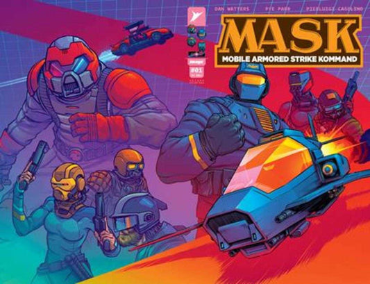 Mask 1 2nd Printing Cover B Pye Parr Wraparound Variant - Cadets Toys & Comics