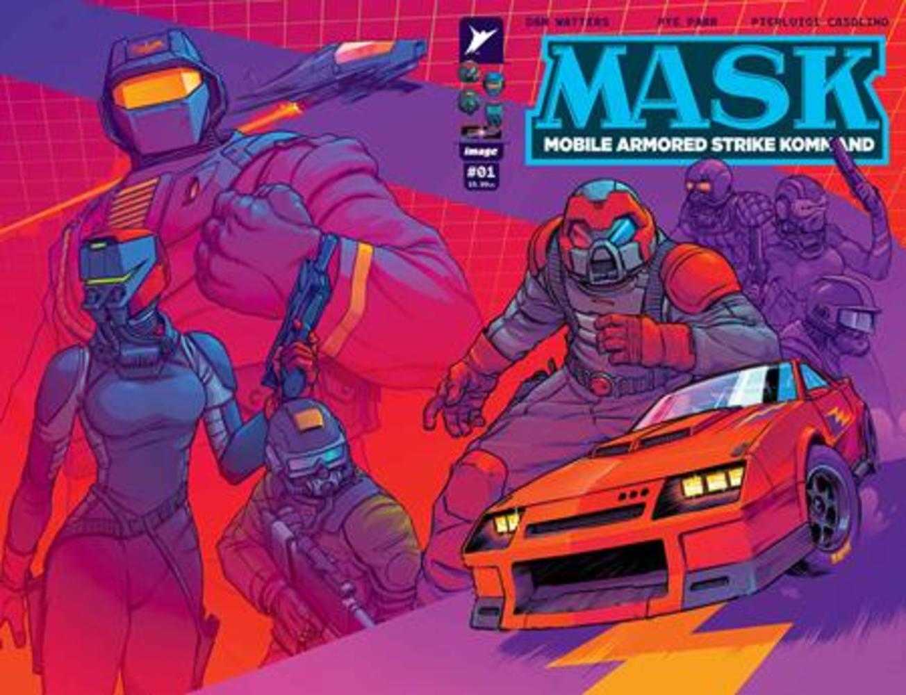 Mask 1 Cover A Pye Parr Wraparound - Cadets Toys & Comics