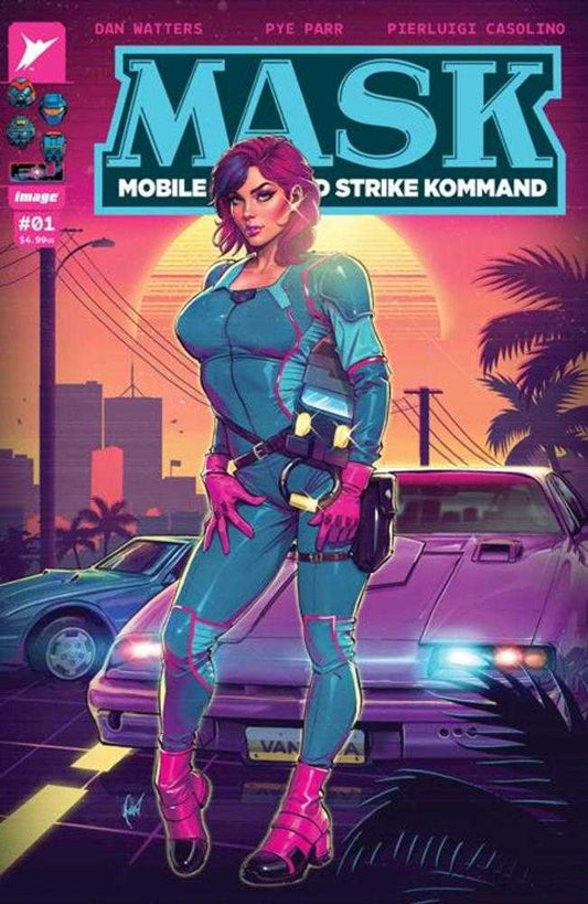 Mask 1 Cover C Cedric Poulat Variant - Cadets Toys & Comics