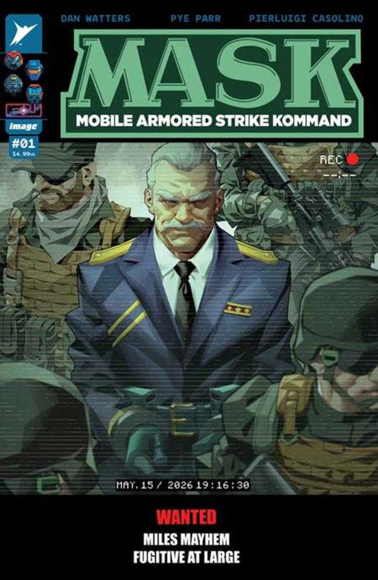 Mask 1 Cover G 1 in 25 Kael Ngu Variant - Cadets Toys & Comics