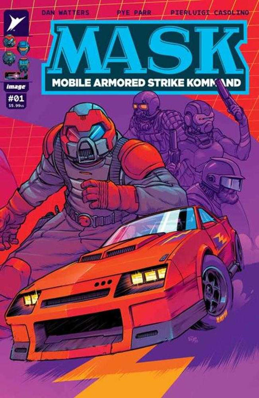 Mask 1 Cover N Pye Parr Foil Variant - Cadets Toys & Comics