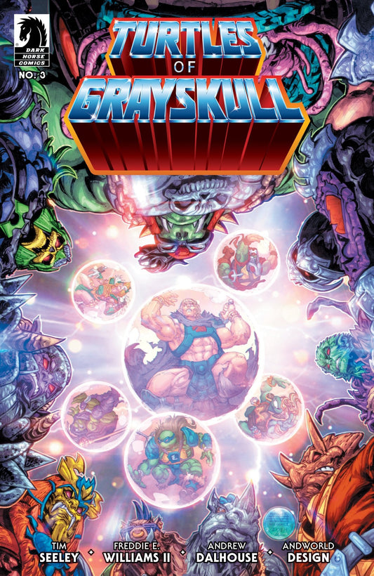 Masters Of The Universe/Teenage Mutant Ninja Turtles: Turtles Of Grayskull 3 (Cover A) (Freddie E. Williams II) - Cadets Toys & Comics