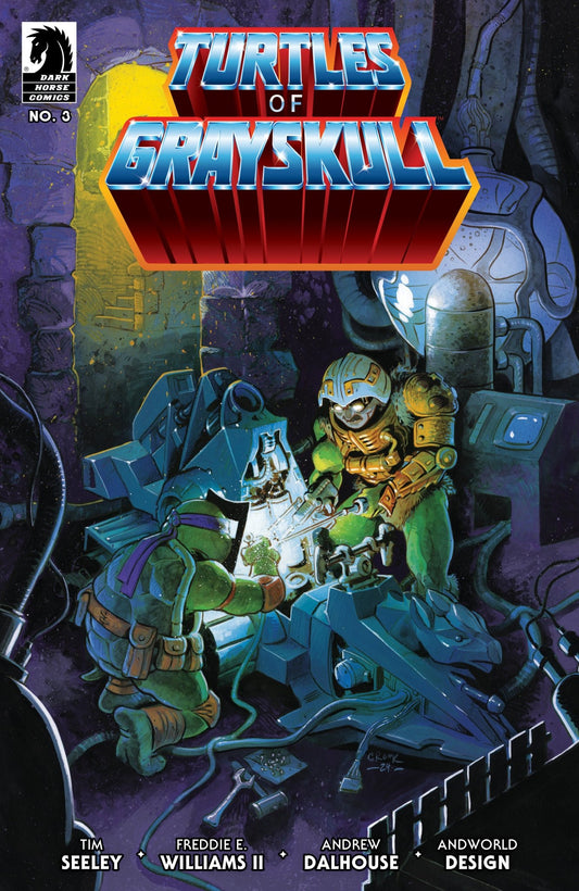 Masters Of The Universe/Teenage Mutant Ninja Turtles: Turtles Of Grayskull 3 (Cover B) (Tyler Crook) - Cadets Toys & Comics