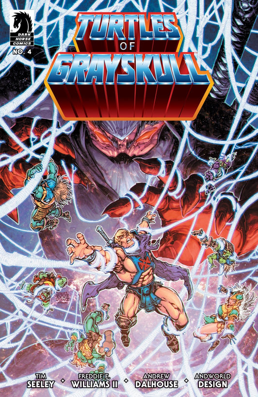 Masters Of Universe Teenage Mutant Ninja Turtles Turtles Of Grayskull 4 Cover A Willi - Cadets Toys & Comics