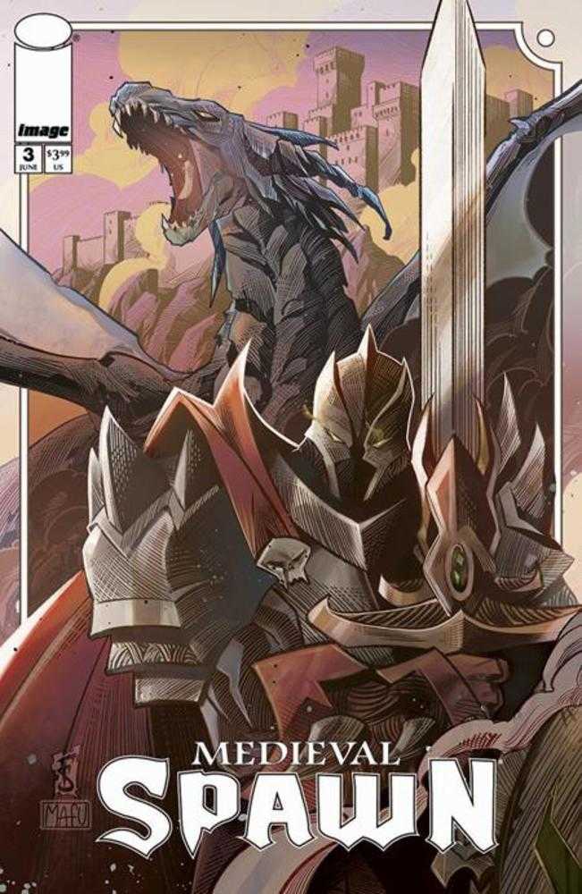Medieval Spawn #3 (Of 4) Cover B Federico Sabbatini Variant