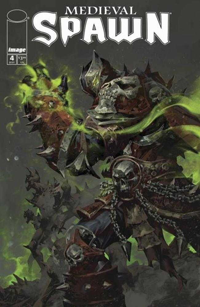 Medieval Spawn #4 (de 4) Portada B Variante de Kael Ngu
