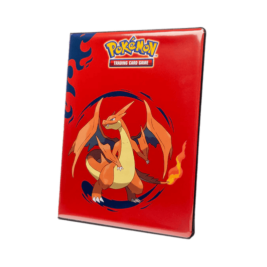 Mega Charizard X and Mega Charizard Y 9-Pocket Portfolio for the Pokémon Trading Card Game - Cadets Toys & Comics
