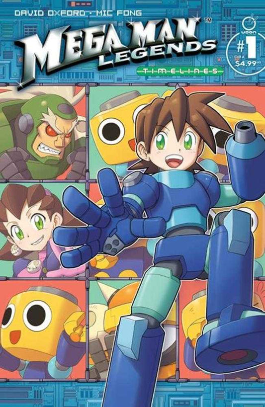 Mega Man Legends Timelines 1 (One Shot) Cover A Mic Fong - Cadets Toys & Comics